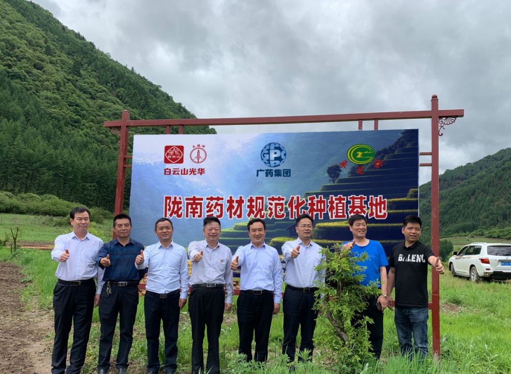 药材好，药才好 ——白云山幼柴胡颗粒北柴胡规范化种植基地正式揭牌！